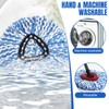 16 Pcs Spin Mop Replacement Heads, 360° Easy Wring Spin