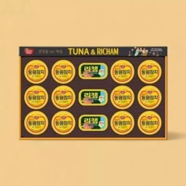 Richam 리챔선물세트 선물세트 튜나 리챔 30호 추석 설맞이 정성 세트 Tuna & Ramyeon Gift Set for Chuseok and Seollal with Care