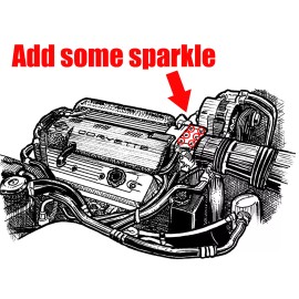 RT Bolts 1992-96 Corvette C4 LT1 & LT4 Throttle Body Cover Bolts Screws • Stainless Steel