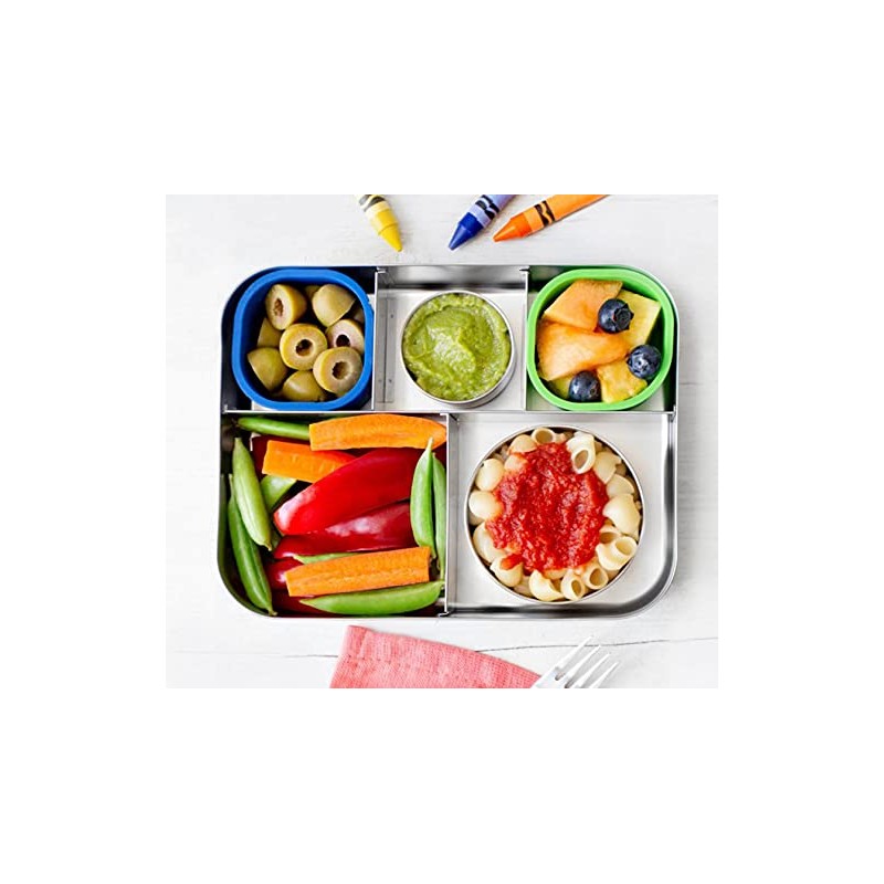 LunchBots Silicone Bento Cups Set - Accessories Designed to Fit