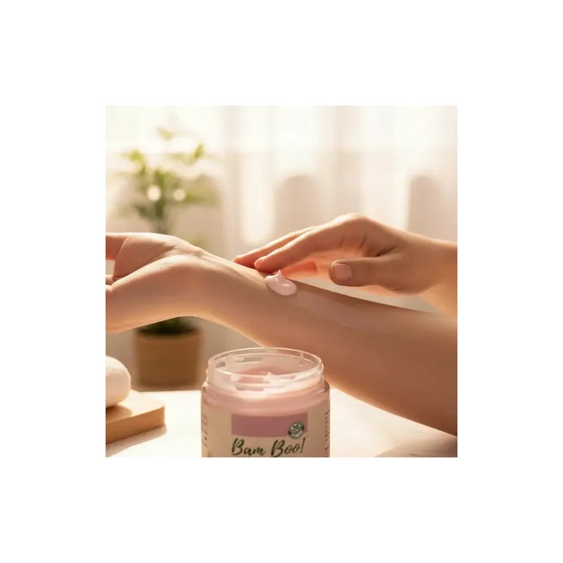 Crema Hidratante Sandía Para Cara Y Cuerpo 100g Bam Boo!