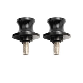 2 Pcs Universal Motorcycle Stand Jack M8 Motorcycle M8 CNC Machined Aluminum Alloy Stand Holder for Rear Wheel Swing Supports for All 8mm Motorcycles Lightweight and Portable