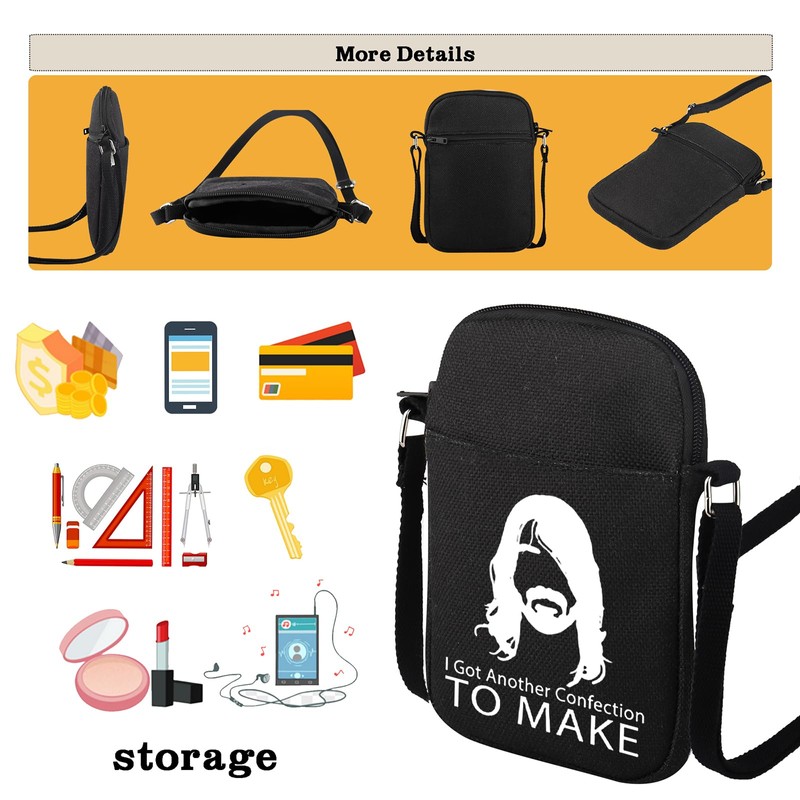 AKTAP F Fighters Merchandise D Grohl Mini Crossbody Bag Rock