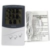 iKKEGOL Dual Sensor LCD Display Indoor Outdoor Digital Thermometer Hygrometer