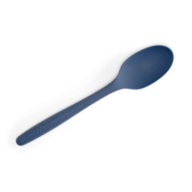 Misen - The Ultimate Silicone Mixing Spoon for Cooking Enthusiasts! Large Kitchen Spoons - Heat Resistant Silicone Utensil Set for Nonstick Cookware - 12 Inch - Blue