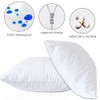 Moonsea Waterproof Zippered Pillow Protector，4 Pack King Size 20 x