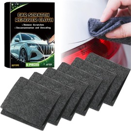 HONGECB Nano Sparkle Tuch, Nano Sparkle Tuch Auto Kratzer original, 2024 Magic Nano Sparkle Tuch, Nano Magic Tuch Car Scratch Remover,Nanosparkle Cloth für Reparatur von Leichten Kratzfarben,6er-Pack