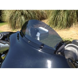 KelmanMotoX Harley 7” Windshield Dark Tint - / Street Glide / Tri-Glide / 1996 - 2013