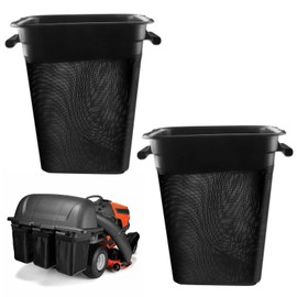 Braveboy 400226 Grass Catcher Container Bag Compatible with Husqvarna/Craftsman/Poulan Replaces 960730028, 532400226, 966529103, G483ST, RZ30, RZ3016 for Dixon Riding Lawn Mowers (2 Pack)