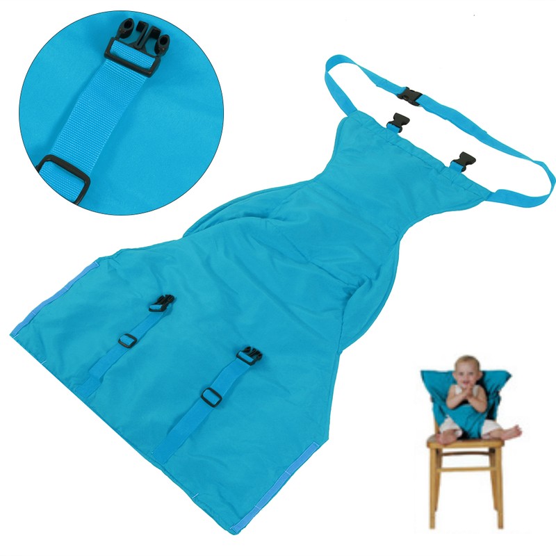 Safety Harness Travel High Chair Portable Easy Seat for Baby