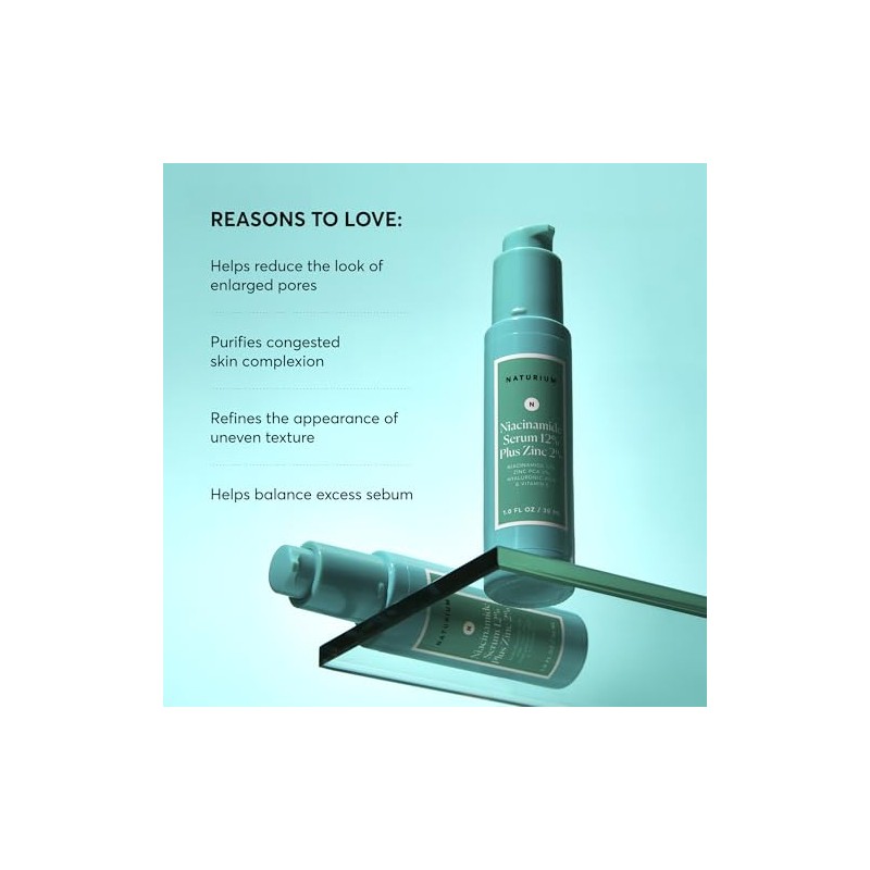 Niacinamida Serum 12% Plus Zinc 2% - 1oz from Naturium