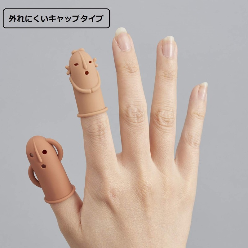 LION HA-202 Lion Office Machine, Haniwa-Shaped Finger Sack, Pack of