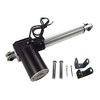 PreAsion 24V DC Linear Actuator 200mm（8"）with Mounting Bracket Linear Telescopic