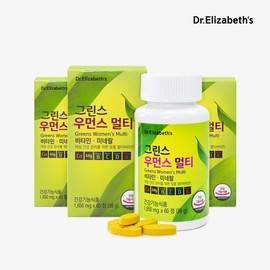 Doctor Elizabeth [Half Club] Dr. Elizabeth Greens Women's Multi 60 tablets, 3 boxes, 6 months supply / [하프클럽]닥터엘리자베스 그린스 우먼스 멀티 60정 3박스 6개월분