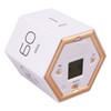 Hex Flip Timer with Mute Alarm Function Magnetic Time Management