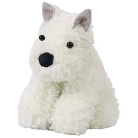 NCAIUNAE Adorable West Highland White Terrier Dog Plush Toy - 11.8" Soft Stuffed Animal Toy, Kid's Best Friend