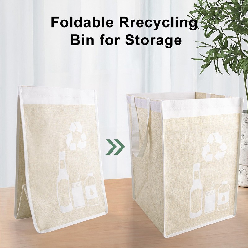 REFARICO Recycle Waste Bag for Kitchen Home- Indoor Recycling Bins