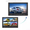 iPoster 9" QUAD SPLIT MONITOR SCREEN 2X REAR VIEW BACK