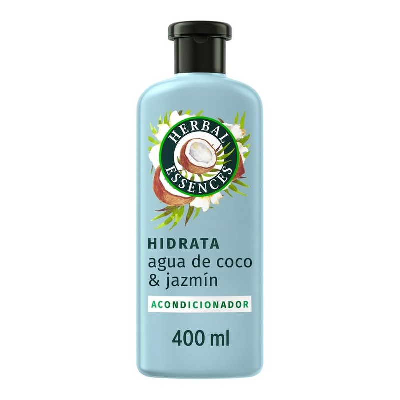 Herbal Essences Acondicionador Hidrata Agua De Coco Jazmín 400 ml
