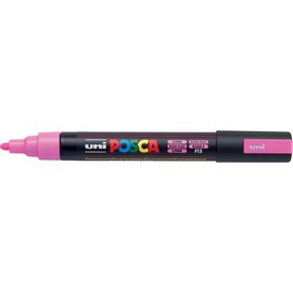 Posca Acrylic Paint Marker, Medium, Fluorescent Pink