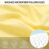 PiccoCasa Pillow Cases 2 Pack Soft Brushed Microfibre Pillow Covers