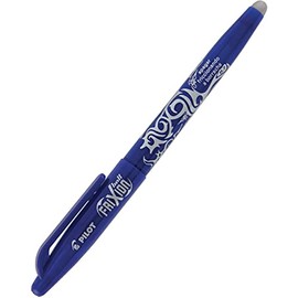 Pilot Blue Frixion Rollerball Erasable Pens Pen 0.7mm Nib Tip 0.35mm Line BL-FR7 (Pack Of 12)