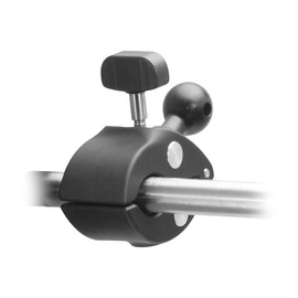 iBolt 17mm Clamp Mount for Handlebars, Poles, Posts- Compatible with Industry Standard 17mm mounts adapters and Accessories, Garmin GPS Systems Smartphone Holders