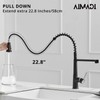 AIMADI Touchless Kitchen Faucet with Pull Down Sprayer, Sensor Smart