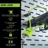 Lockdown Securewall Gun Lock with Cable, Lock, 2 Keys, and