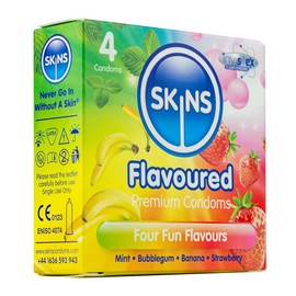 Skins - Flavoured Condome 4er