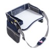 Kids Travel Tray Erasable Drawing Board Organization Pockets Activity Essentials