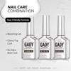 GAOY 16ml Gel Top Coat, Blooming Gel and Base Coat