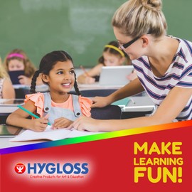 Hygloss Products Colorful Blank Books – Books for Journaling, Sketching, Writing & More – Great for Arts & Crafts - 10 Assorted Bright, Fun Colors - 5.5 x 8.5 Inches - 50 Pack