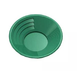 GREEN 14" PANNING GOLD PAN