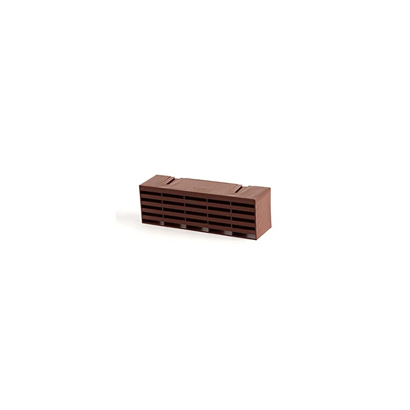 TIMCO 1201ABBR 1201AB Brown Timloc Plastic Airbricks-Pack of 20