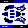 Factory EFX Black & Blue Shift Racing Graphics Kit fits