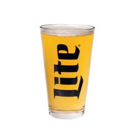 Miller Lite Pint Glasses - Set of 2