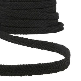 PST Spool 15 m Herringbone Braid 15 mm Black