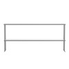 Flash Furniture Reese Commercial Metal Double Kitchen Overshelf, Two-Tier, Adjustable