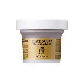 SKINFOOD Black Sugar Mask Wash Off 120g Double Pack - [SET] Mask 120g Double Pack