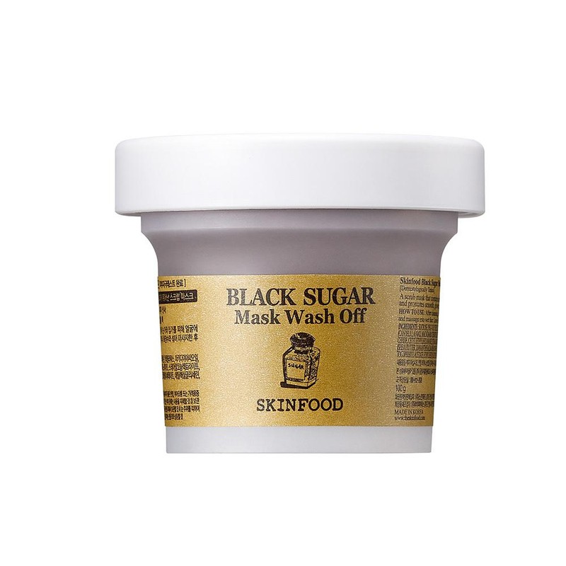 SKINFOOD Black Sugar Mask Wash Off 120g Double Pack -