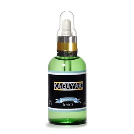 keinz Health-oriented PG Completely Additive-Free Vape Liquid, 4.3 fl oz (110 ml), Natural Fragrance Peppermint Menthol "Gurin Bottle◆◇KAGAYAKI/Kagaru (Men's)" Food Additive Standard Product 100% Pure Glycerin Use VG: PG = 100%: 0% Made in Japan
