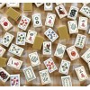 ,Emerald Green Jade,Custom 4-Layer Mahjong Tiles,Acrylic Mahjong,American Mahjong Set with