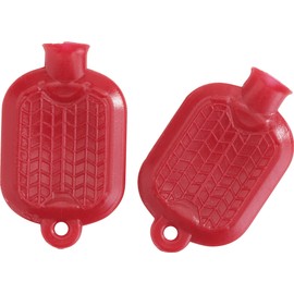 HobbyFun Miniature Hot Water Bottle Pack of 2 Soft Material Heat Retaining Space Saving Miniature Figure Miniature Landscape Miniature World