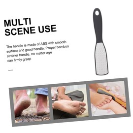 BIUDECO Handle Foot File Double-sided Callus Remover Pedicure Exfoliating Tool for Smooth Feet Ergonomic Design Lightweight Compact for Easy Carrying Skin Care