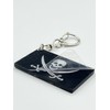 BQTBQT Jack Rackham Flag Keychain Pirate Jack Rackham Flags Key