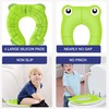 Portable Folding Large Non Slip Silionce Pads Potty Training Seat