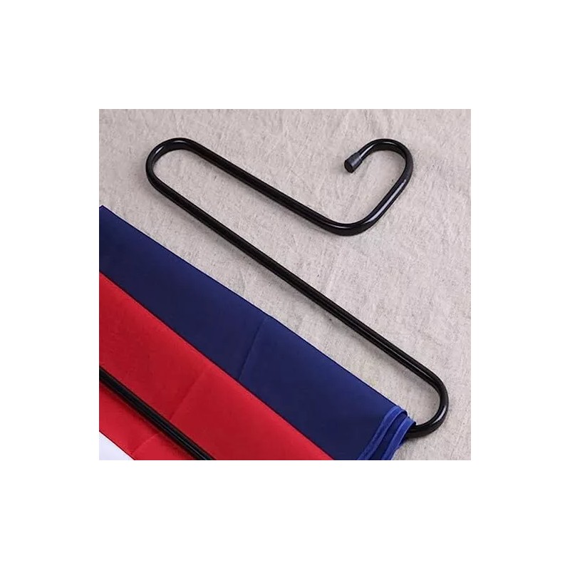 Clicmania Gancho Organizador Ropa Percha Pantalones Anti Deslizante