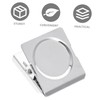 jojofuny 6Pcs Magnetic Clips for Refrigerator Strong Metal Memo Clips
