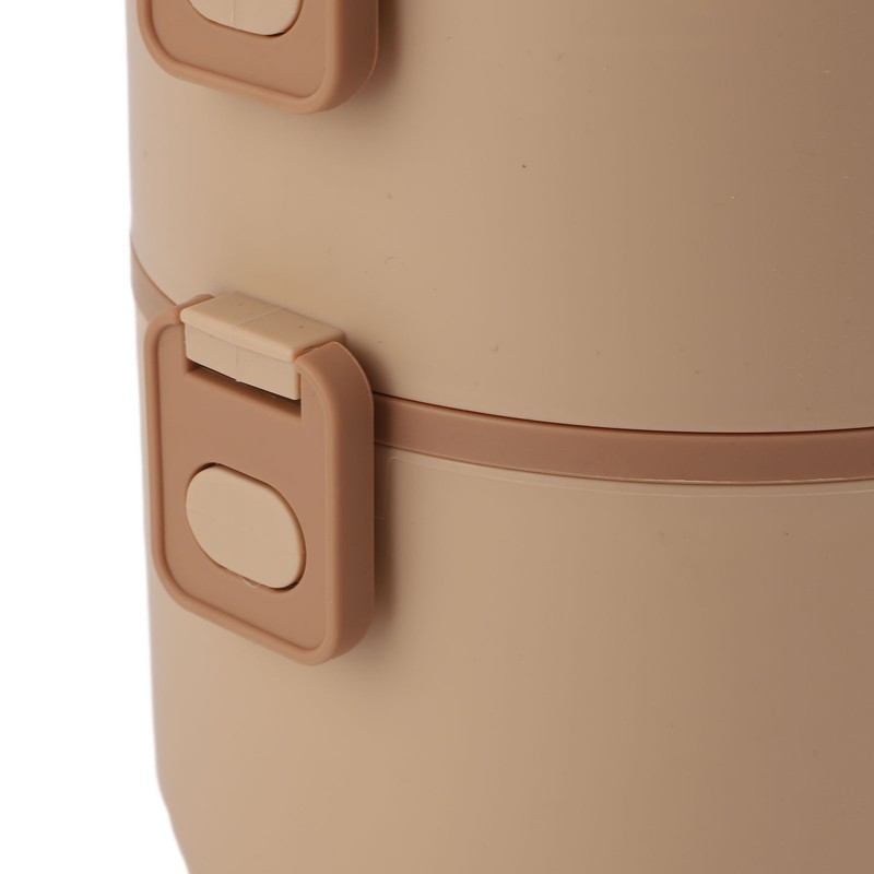 Stainless Steel Lunch Container Round Shape Lightweight Insulation Compact Lunch